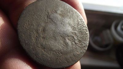 Лот: 10934830. Фото: 1. Монета дистрофик-2 копейки 1766... Россия до 1917 года