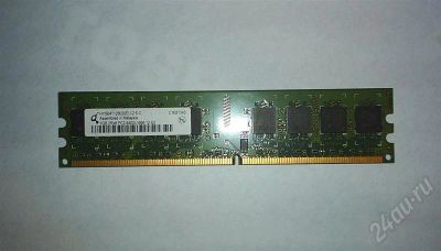 Лот: 277072. Фото: 1. Оператива DDR2 1GB 2RX8 PC2-6400U. Оперативная память