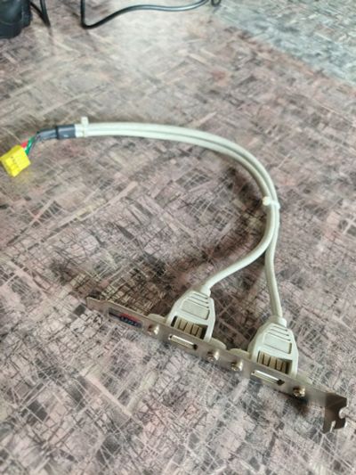 Лот: 25651344. Фото: 1. Задняя планка USB 2. USB хабы