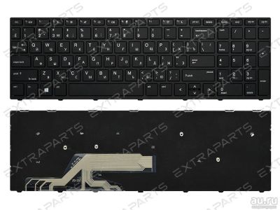 Лот: 15962802. Фото: 1. Клавиатура HP ProBook 470 G5 черная... Клавиатуры для ноутбуков