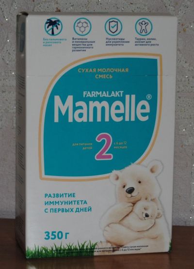 Лот: 14317104. Фото: 1. Молочная смесь Mamelle №2 с 6... Детское питание