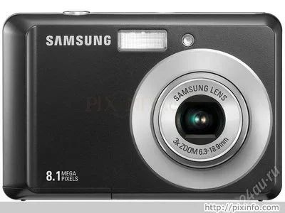 Лот: 552592. Фото: 1. Фотоаппарат Samsung ES10+ карта... Цифровые компактные