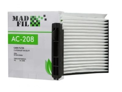 Лот: 25521813. Фото: 1. Фильтр салонный AC-208 Madfil. Расходные материалы