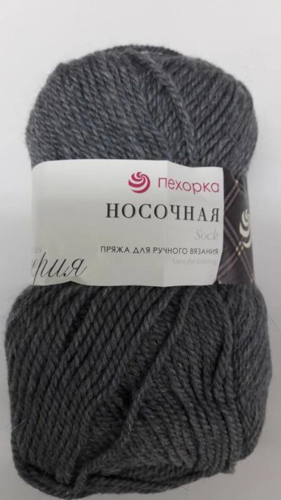 Лот: 7970016. Фото: 1. Пряжа Пехорка Носочная Socr состав... Ткани, нитки, пряжа