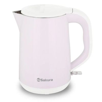 Лот: 11011668. Фото: 1. Чайник SAKURA SA-2141P молочно-розовый. Кухонная