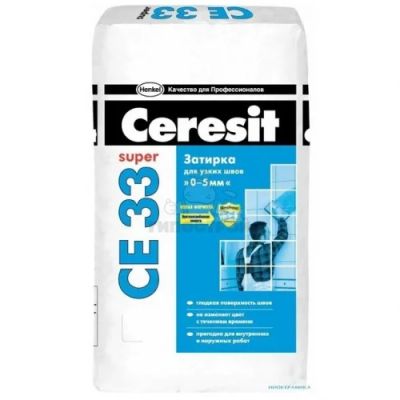 Лот: 2981510. Фото: 1. Затирка для кафеля Ceresit CE... Смеси, шпатлевки, цемент