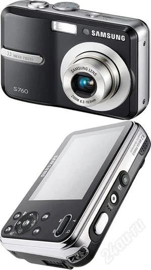 Лот: 2520753. Фото: 1. фотоаппарат samsung s760. Цифровые компактные