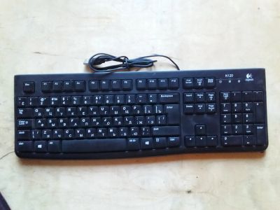 Лот: 18200990. Фото: 1. Logitech k120. Клавиатуры и мыши