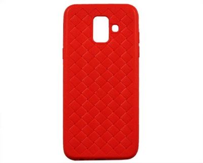 Лот: 12577559. Фото: 1. Чехол Samsung A600F A6 2018 плетеный... Защитные стёкла, защитные плёнки