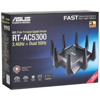 Лот: 17145857. Фото: 1. Asus RT-AC5300. Маршрутизаторы (роутеры)