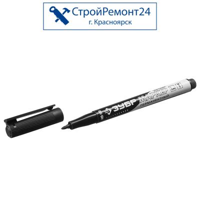 Лот: 25729712. Фото: 1. Перманентный маркер Зубр МП-100... Расходные материалы, сменные насадки
