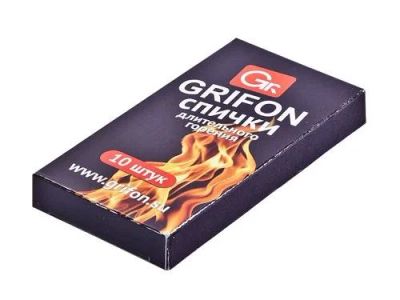 Лот: 12195682. Фото: 1. Спички Grifon длительного горения... Мангалы, грили, коптильни