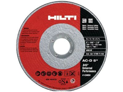 Лот: 9141767. Фото: 1. Отрезной диск HILTI AC-D 125 UP... Расходные материалы, сменные насадки