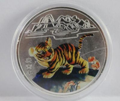 Лот: 7840542. Фото: 1. На ЗАКАЗ.Жетон Год Тигра. Сувенирные