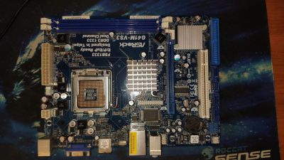 Лот: 15115122. Фото: 1. Материнская плата ASRock g41m-vs3... Материнские платы