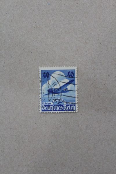 Лот: 24679981. Фото: 1. Германия 1936 года. 3 Рейх. Самолет... Марки