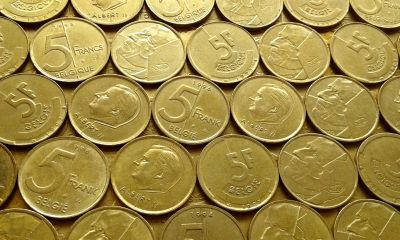 Лот: 15079000. Фото: 1. 18 монет Бельгии ( 5fr ) - одним... Европа
