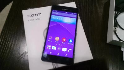 Лот: 6163374. Фото: 1. Sony Z3 Black D6603 РСТ на гарантии. Смартфоны