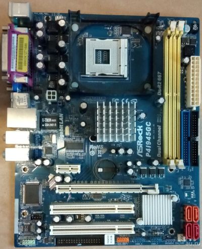 Лот: 13205425. Фото: 1. ASRock P4i945GC. Материнские платы