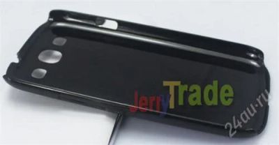 Лот: 2222299. Фото: 1. Чехол для Samsung Galaxy S3 черный... Чехлы, бамперы