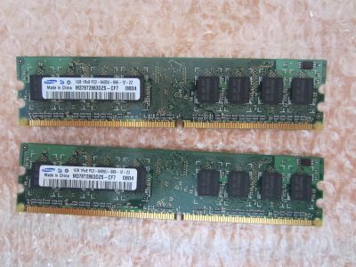 Лот: 15688809. Фото: 1. Samsung DDR2 1Gb PC-6400 800Mhz. Оперативная память
