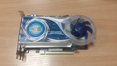Лот: 25678566. Фото: 1. Видеокарта PCI-E HD4670 1gb память... Видеокарты