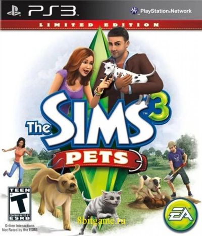 Лот: 10797723. Фото: 1. Sims 3 Pets [PS3, русская версия... Игры для консолей