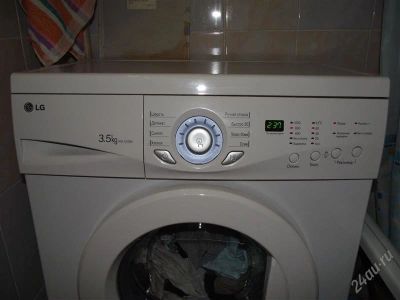 Лот: 2165650. Фото: 1. Стиральная машина LG WD-10192S. Стиральные машины