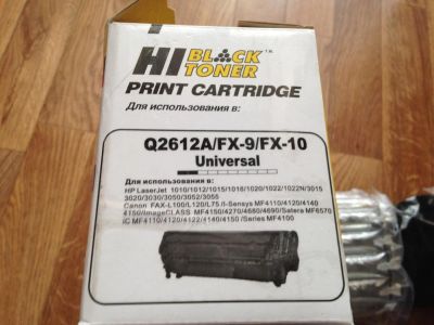 Лот: 9390011. Фото: 1. Картридж Hi-Black (HB-Q2612A/FX-9... Запчасти