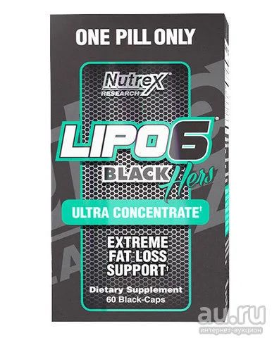 Лот: 8710040. Фото: 1. Lipo-6 Black Hers Ultra Concetrate... Спортивное питание, витамины