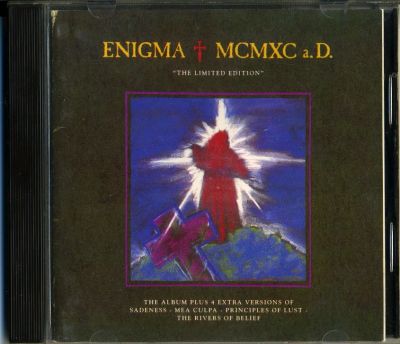 Лот: 8782803. Фото: 1. Enigma "MCMXC a.D." 1991 CD "Limited... Аудиозаписи