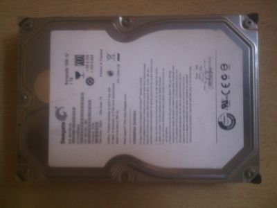 Лот: 16073373. Фото: 1. HDD Seagate Barracuda 7200 1TB. Жёсткие диски