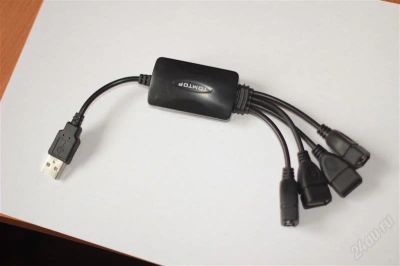 Лот: 2210008. Фото: 1. USB-разветвитель. Другое (компьютеры, оргтехника, канцтовары)