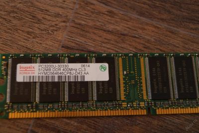 Лот: 5946596. Фото: 1. Оперативная память DDR Hynix 512... Оперативная память