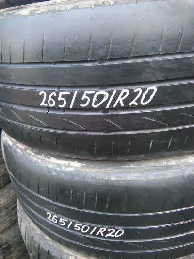 Лот: 11255848. Фото: 1. 265/50 R20 Bridgestone пара. Шины