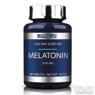 Лот: 8894682. Фото: 1. Melatonin 0.95 от Scitec (Спортивное... Спортивное питание, витамины