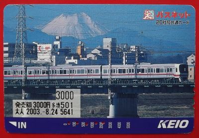 Лот: 1579132. Фото: 1. (№471-6) карта метро (Япония). Телефонные, пластиковые карты