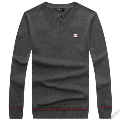 Лот: 5967280. Фото: 1. Кофта Gucci Серый р-р 46. Свитеры, толстовки, худи