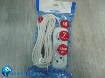 Лот: 19566694. Фото: 1. Удлинитель Smartbuy, 3 гнезда... Другое (периферия)