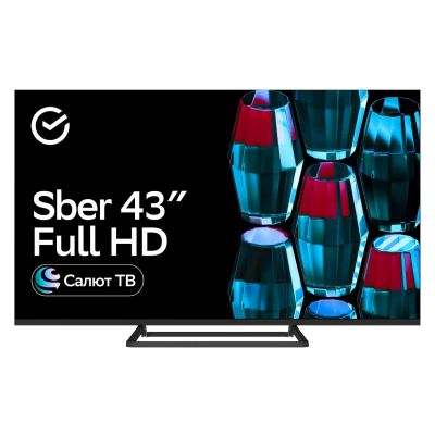 Лот: 24473156. Фото: 1. Умный телевизор Sber SDX-43F2128... Телевизоры