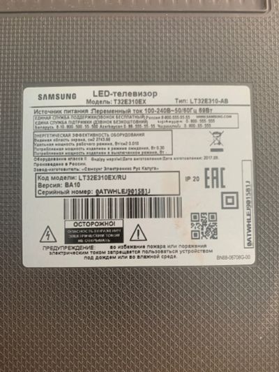 Лот: 20732880. Фото: 1. Samsung T32E310EX. Запчасти для телевизоров, видеотехники, аудиотехники