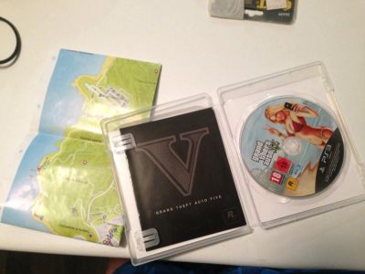 Лот: 6722866. Фото: 1. Диск GTA 5 V ГТА для Sony PlayStation... Игры для консолей