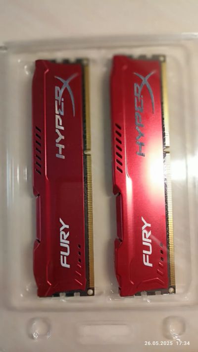 Лот: 25396491. Фото: 1. Оперативная память Kingston HyperX... Оперативная память