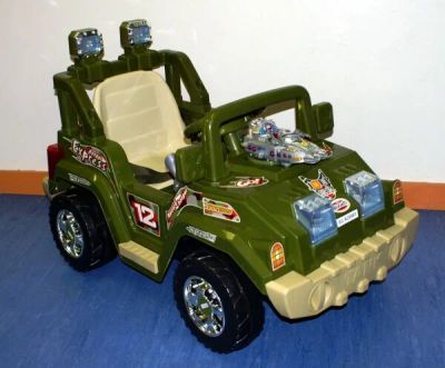 Лот: 3999273. Фото: 1. Джип Bugati военный на аккумуляторе... Детские электромобили