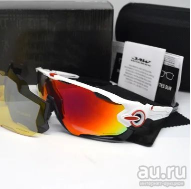 Лот: 13642528. Фото: 1. Очки велосипедные Oakley Jawbreaker. Маски, очки