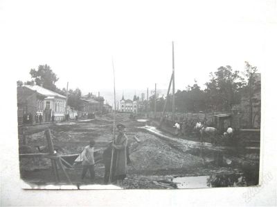 Лот: 2585366. Фото: 1. почтовая карточка с видом на первую... Другое (антиквариат)