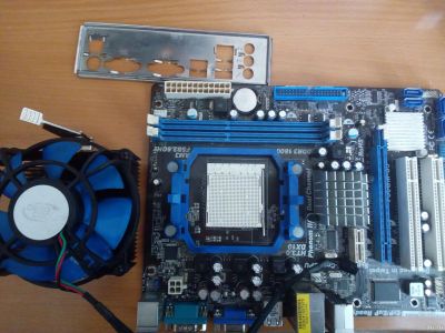 Лот: 14314384. Фото: 1. Материнская плата Asrock 760GM-S3. Материнские платы