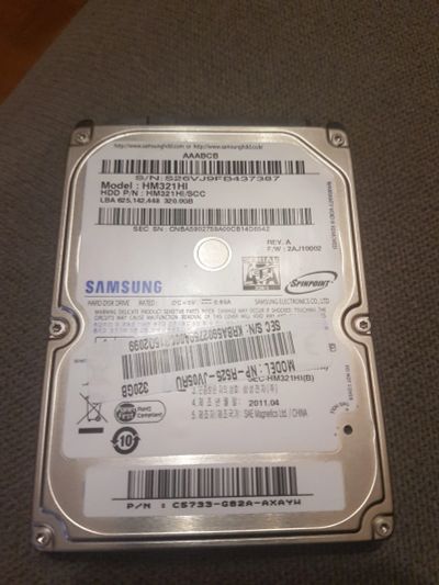 Лот: 15946064. Фото: 1. Жесткий диск ноутбучный Samsung... Жёсткие диски