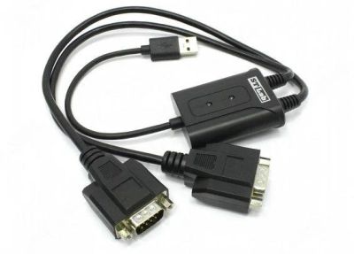 Лот: 5181723. Фото: 1. Переходник Usbcomx2 ST-Lab U700... Шлейфы, кабели, переходники