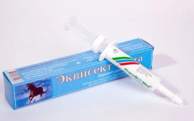 Лот: 23526299. Фото: 1. Паста Эквисект 14 г. Косметика для животных
